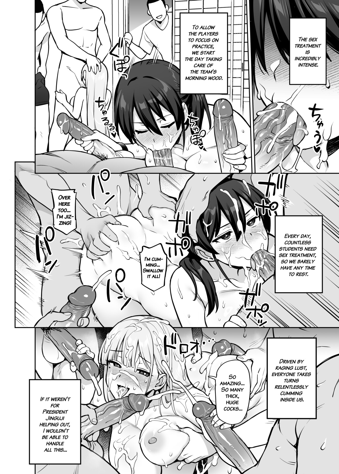 Hentai Manga Comic-About the Student Council Members' Huge Tits!-Read-23